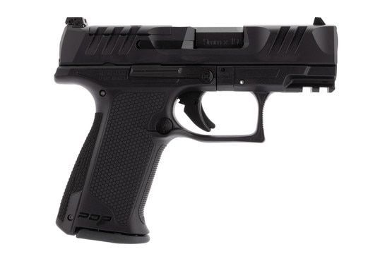 3.5-inch Walther PDP F-Series optics ready 9mm handgun, black.